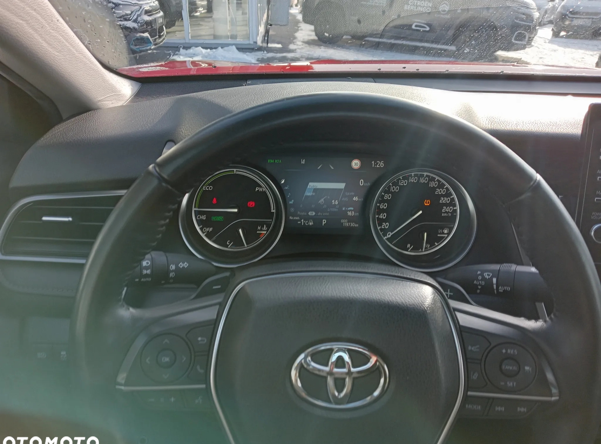 Toyota Camry cena 136900 przebieg: 119000, rok produkcji 2021 z Tarnogród małe 37